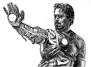 Tony Stark Testing. I did not like the fully colored one I had originally . (tonystarkbw)