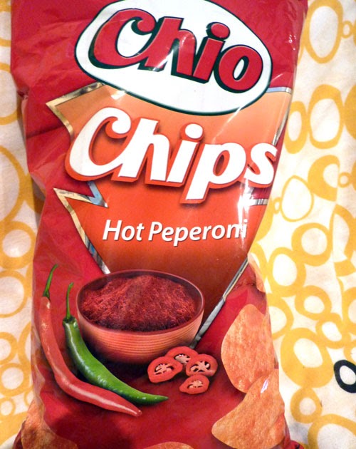 Flavors of the world SNACK Pepperoni chips