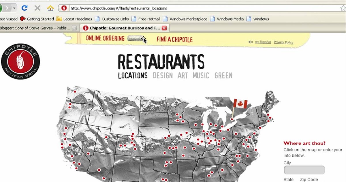 Sons of Steve Garvey Chipotle® Cartography