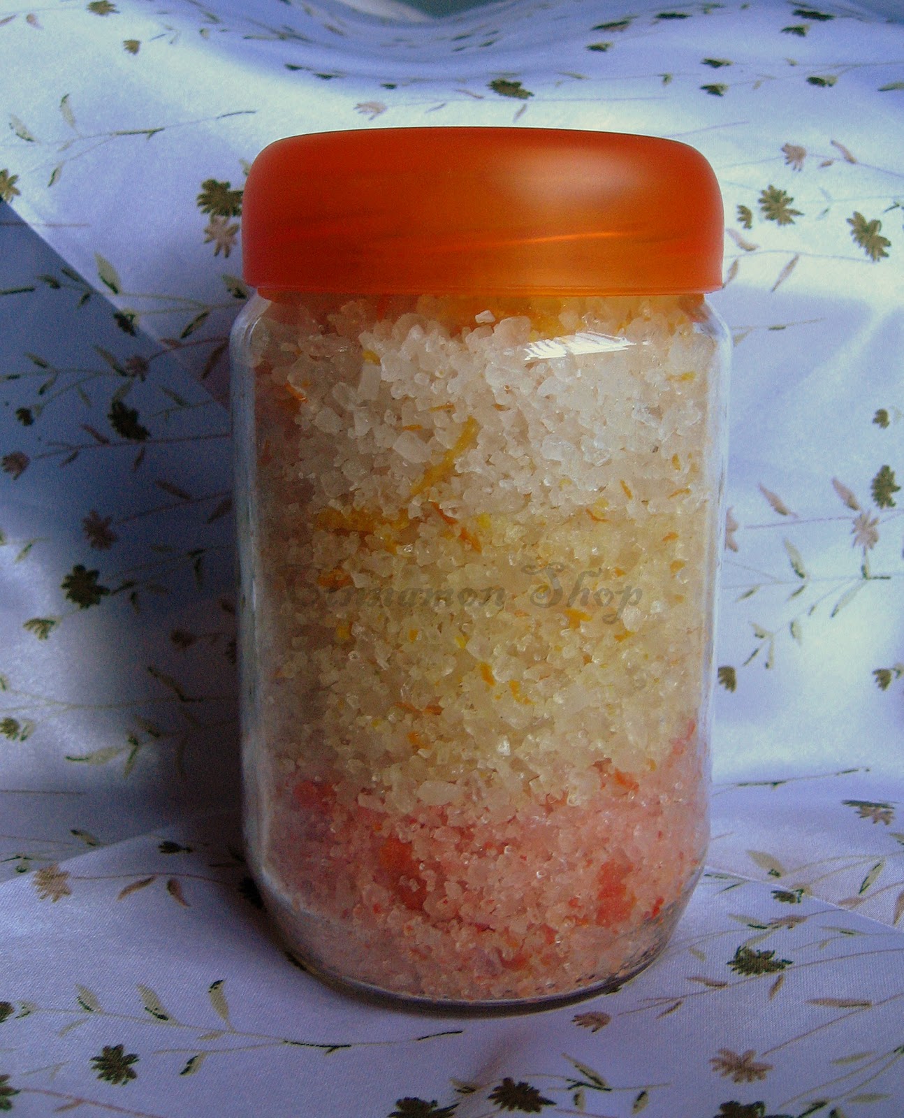 Ombre Orange Bath Salt | Bath salts, Citrus oil, Citrus
