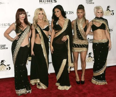 Trendy Saree Trends For 2011