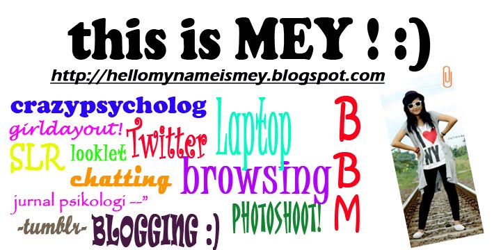 this is MEY ! :)