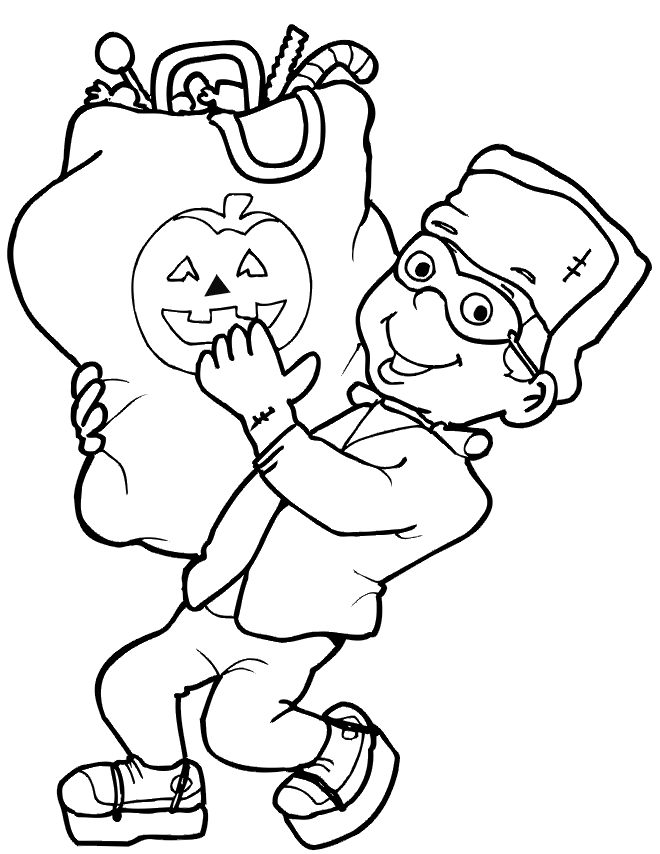 halloween coloring pages: July 2010