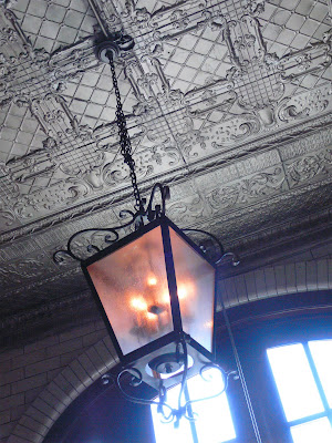 The Chicago Firehouse Restaurant Original Tin Ceilings