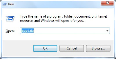 Open Appdata Folder From Run Window