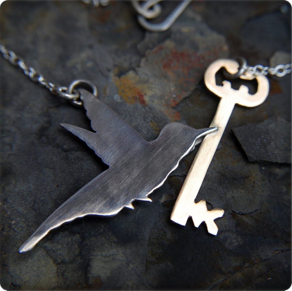 bird with key
