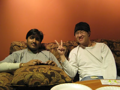 Hrishikesh Choudhari with Tommy Ngan
