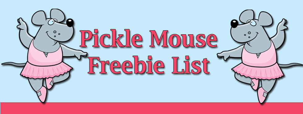 Pickle Mouse Freebie List
