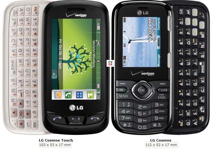LG Cosmos Touch CDMA 1XRTT (Verizon) - Cdma Tech