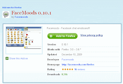 FaceMods Emotion Chat Facebook | Karakter Baru