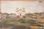 Velha Matriz , por 1900 , de Campo Belo