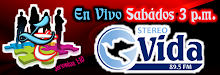 En Vivo Sterevo Vida 89.5 FM "SABADOS 3 P.M."