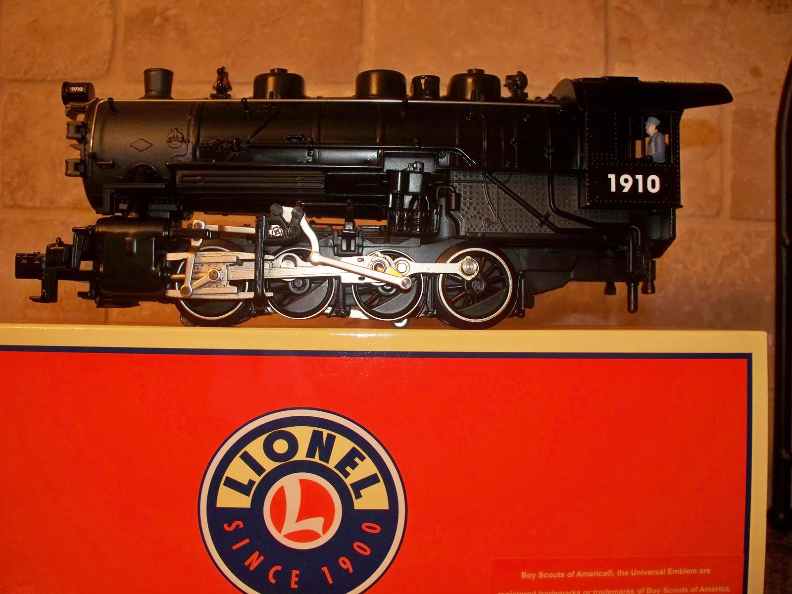 lionel boy scout train