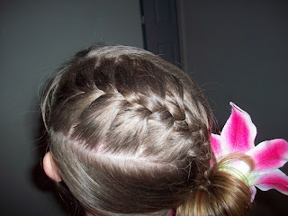 My Little One S Hair Flat Side French Braid