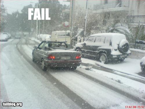 Epic Fail Snow