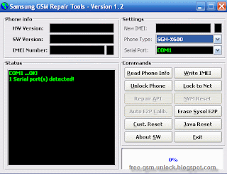 Samsung GSM repairs Tools v1.2