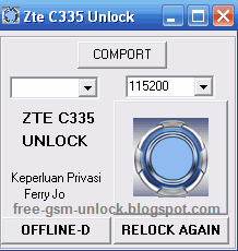 ZTE C335 Unlocker free