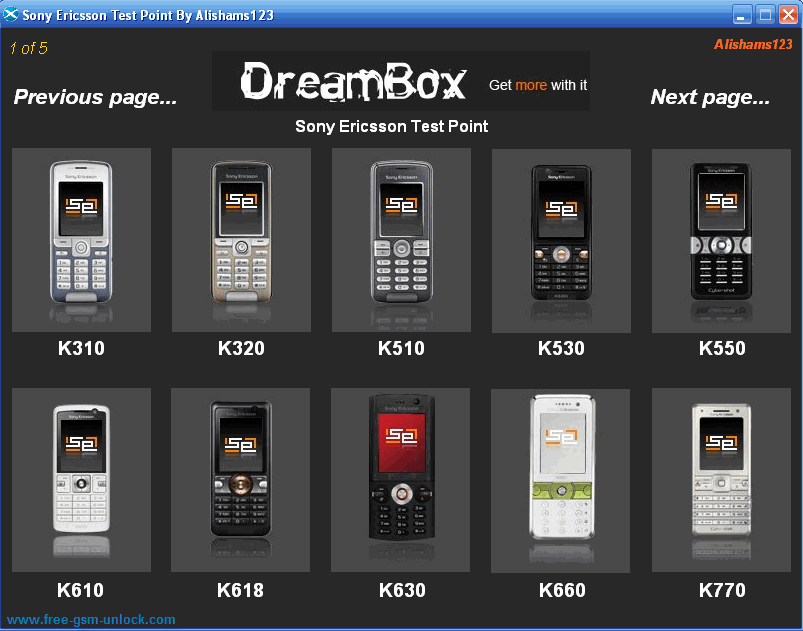 Sony Ericsson Simlock Calculator V101