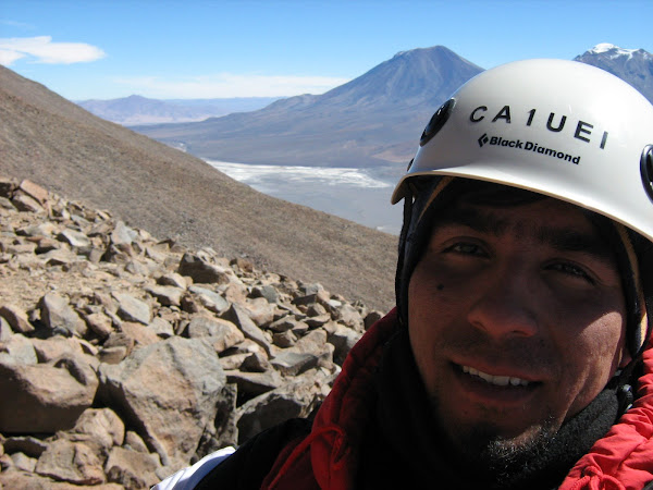 Diego Carrazana Rivera, uno de los cóndores que trepó por la North Face del Paniri