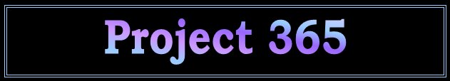 Project 365
