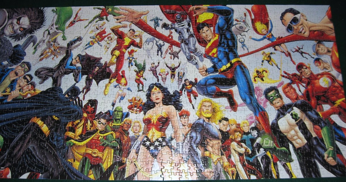 Heroes of the DC Universe Puzzle Part Four Collected Editions