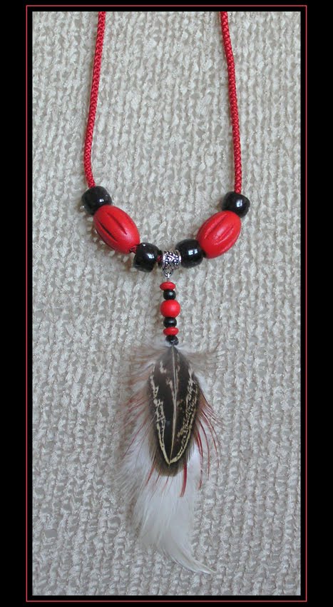 Red Rooster Necklace