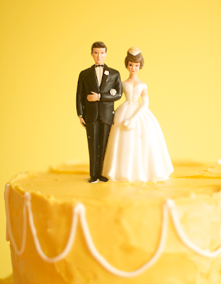Vintage Wedding Cake Toppers