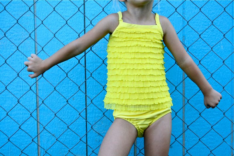 Little Yellow Swimsuit MADE EVERYDAY