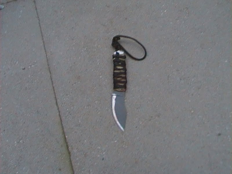 wolfbushcraft cord wrap knife handle