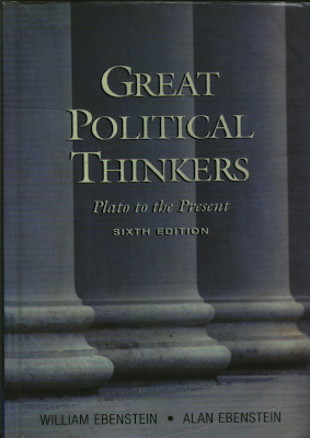 William Ebenstein Great Political Thinkers Ebook 27