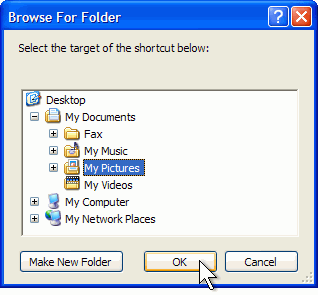 Browse for Folder