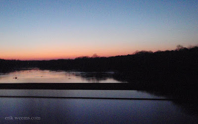 Richmond Virginia James River Sunset