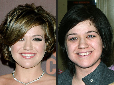 kelly clarkson without makeup