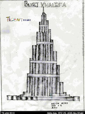 Burj Khalifa Sketch