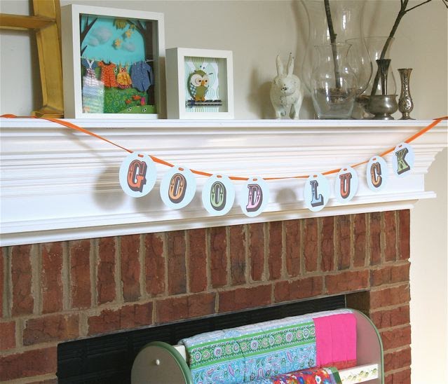mmmcrafts make your own word garland