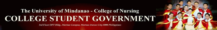 The UM College of Nursing Student Government