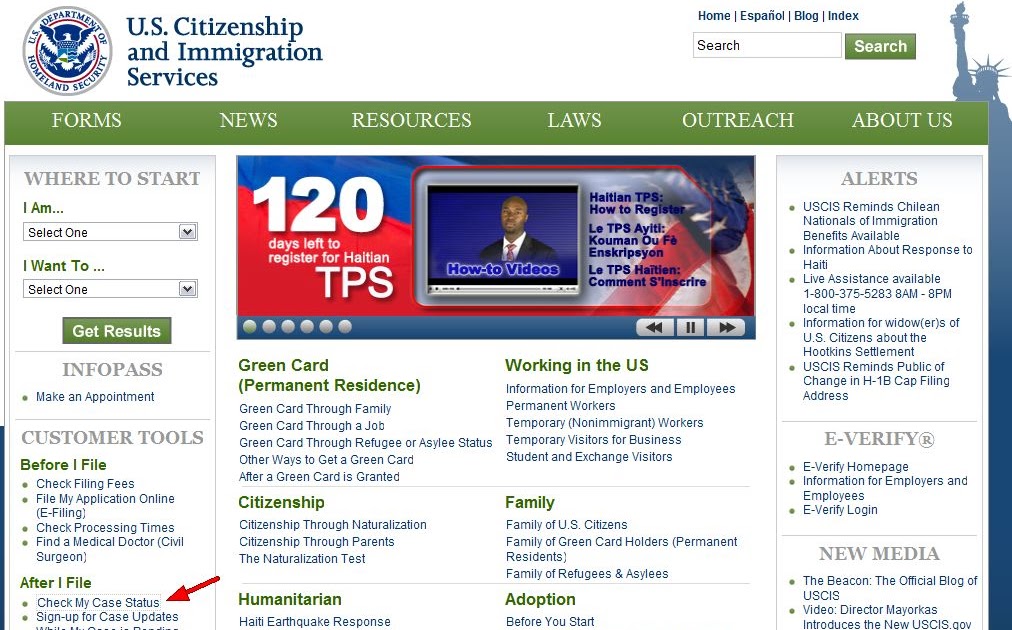 Alien to Citizen [GUIDE] How to check your case status on USCIS website