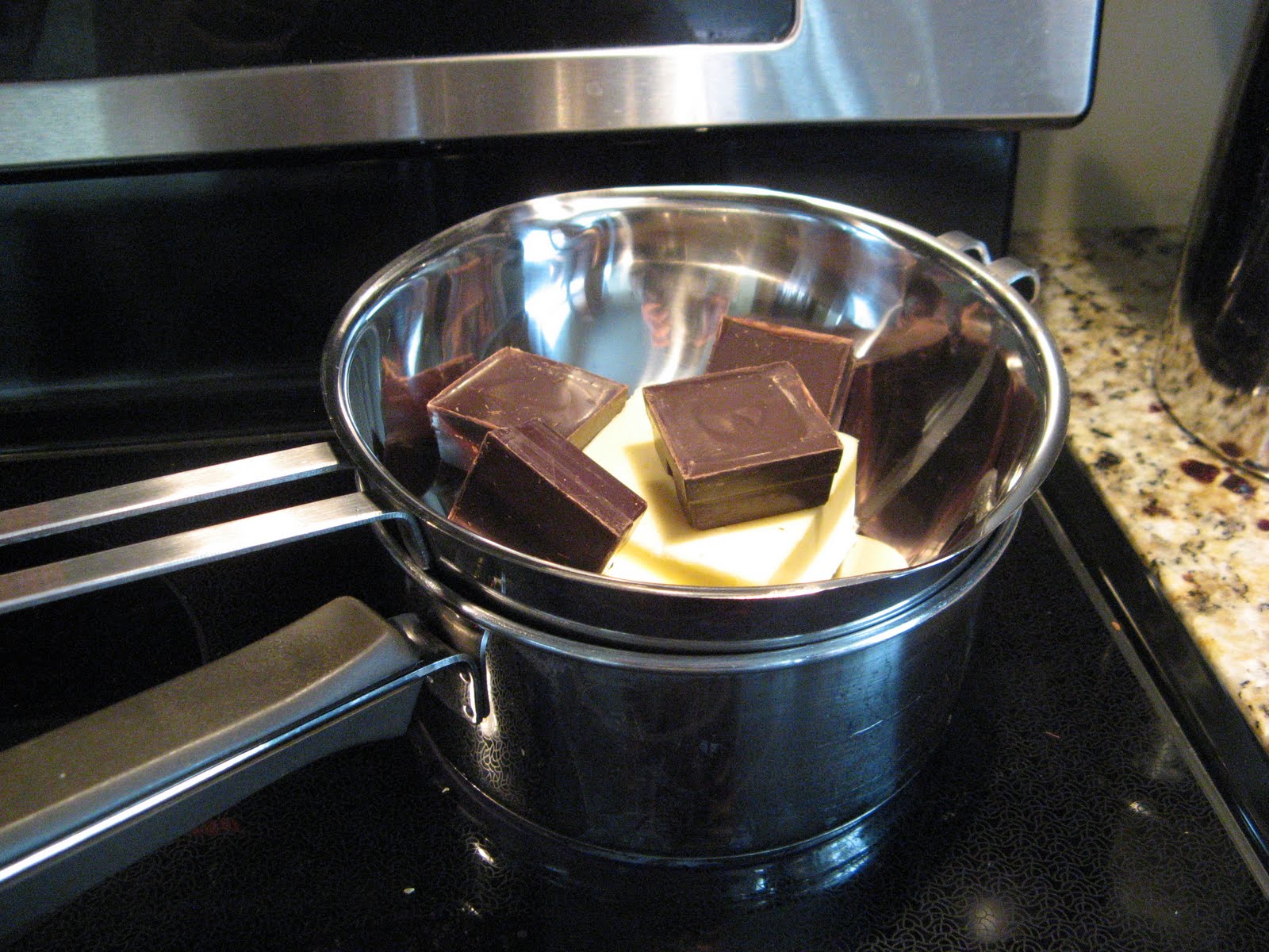 The Baking Bookworm Double Chocolate Smarties Cookies