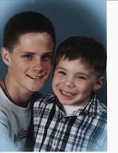 Savannah's Big Brothers...Justin and Connor