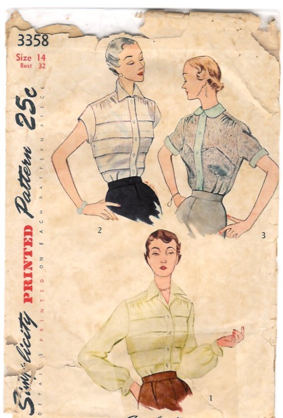 YESTERDAY GIRL The Humble Vintage Blouse