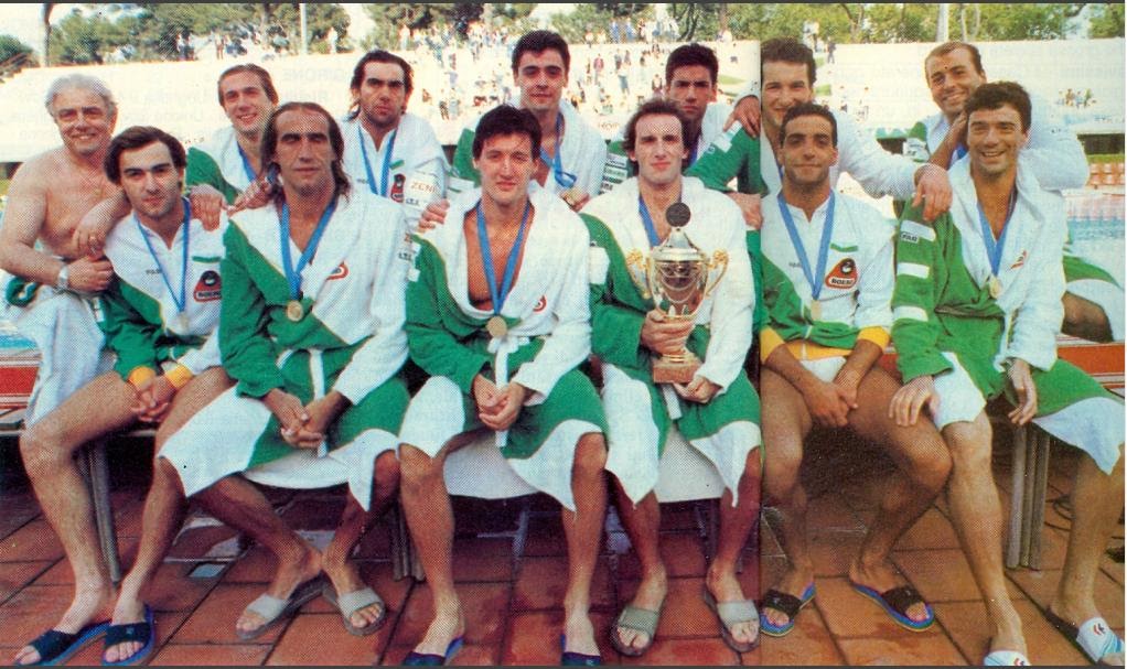 El Cuervo Waterpolo Blog Cup winners Cup 88 (Recopa 88) R.N. Arenzano