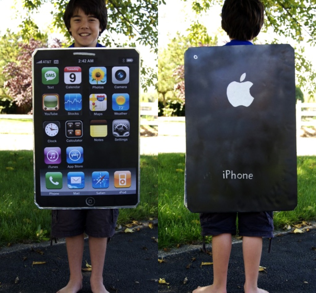 unschool plus homemade halloween costumes (iPhone)