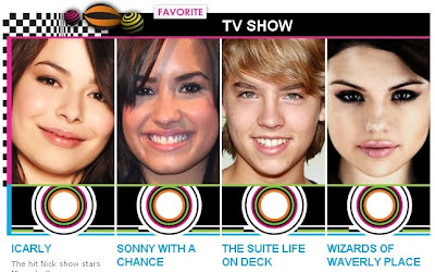 KCA 2010 Show de TV favorito