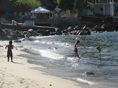 local kids play soccer!