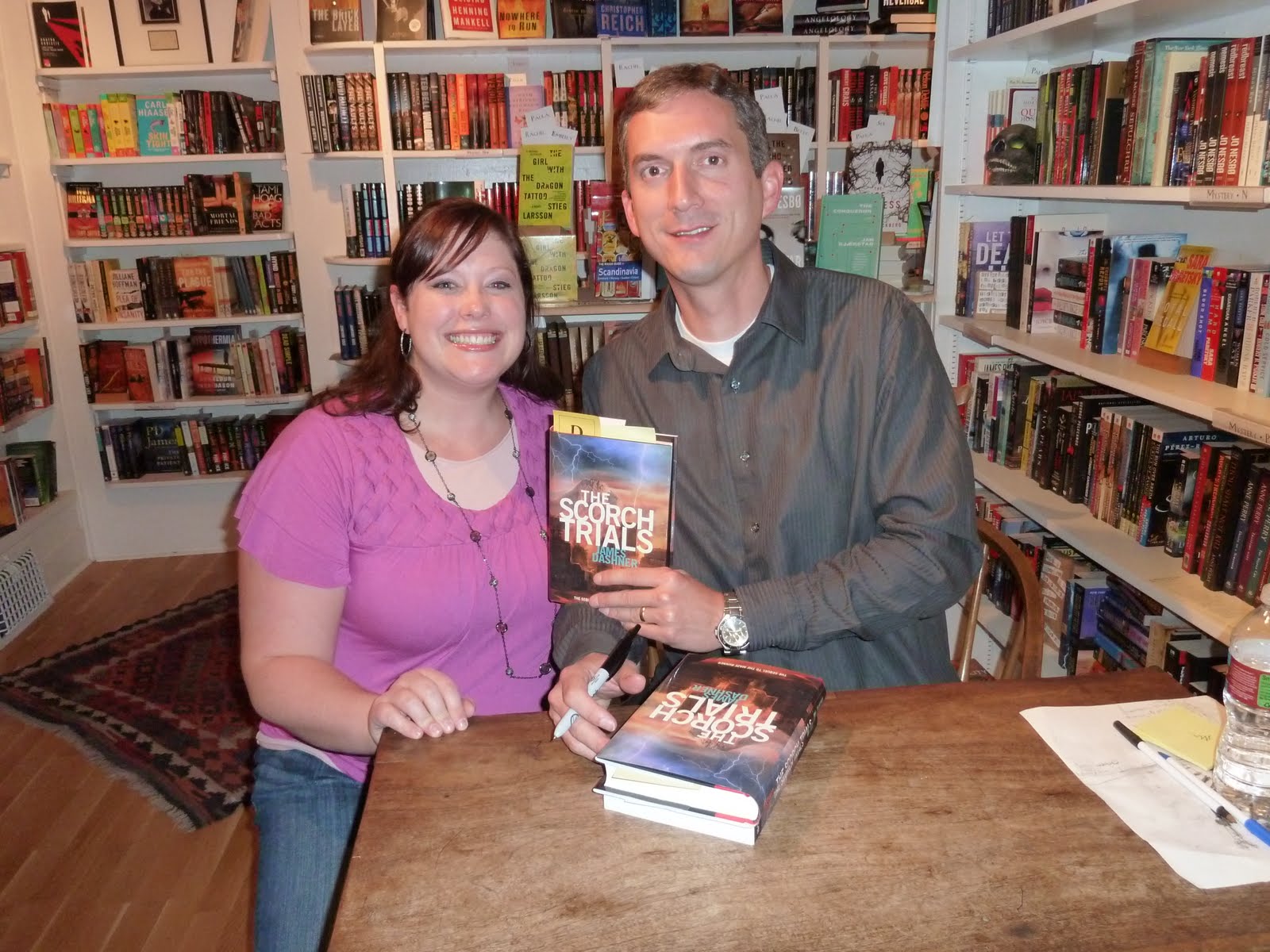 My Pile of Books: Book Signing: James Dashner!