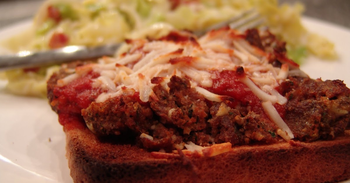 Dinner at Christina's OpenFaced Meatball Sandwich