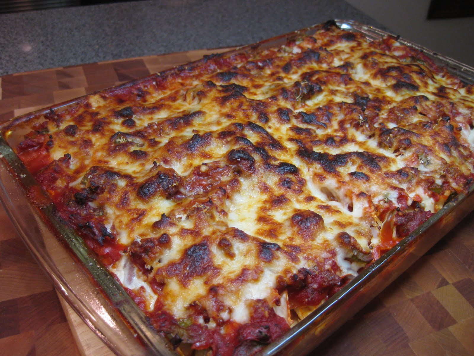 Dinner at Christina's Italian Cabbage Casserole & 2 Year Giveaway