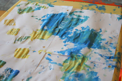 painting with toddlers