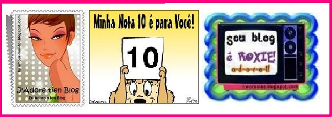 Reconhecimentos por esse blog
