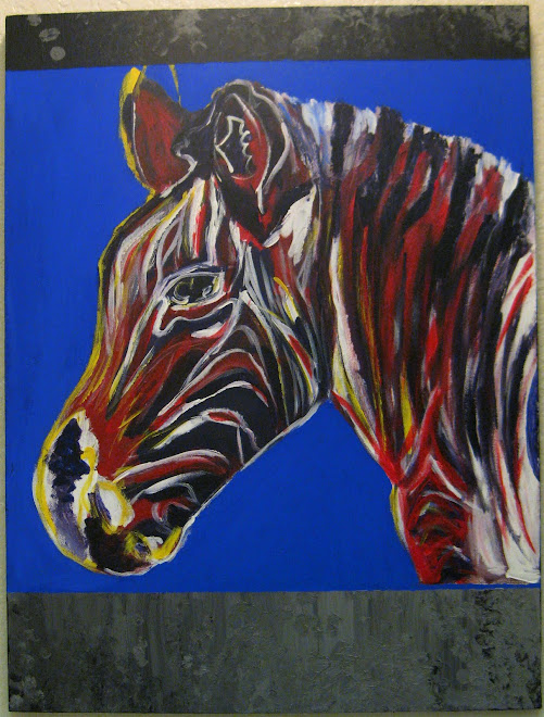 Zebra (Andy Warhol reproduction)